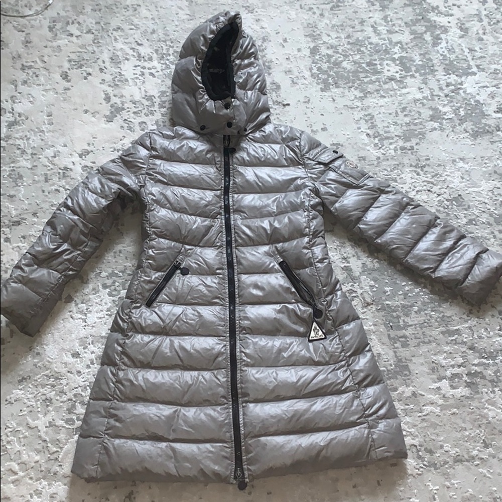 Moncler Little Girl's & Girl's Long Down Coat